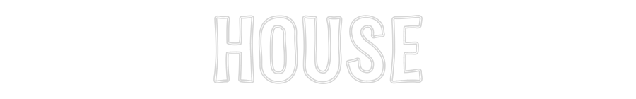 Custom Neon Sign Online Editor HOUSE