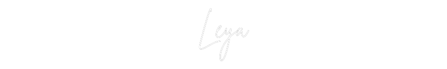 Custom Neon Sign Online Editor Leya