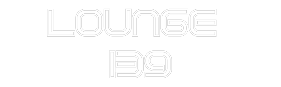 Custom Neon Sign Online Editor LOUNGE 
139