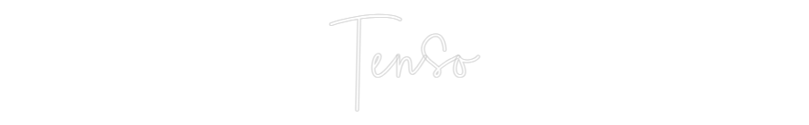 Custom Neon Sign Online Editor Tenso