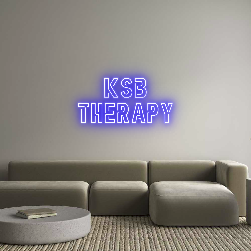 Custom Neon Sign Online Editor KSB
therapy