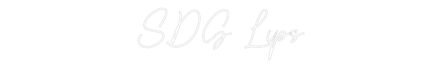 Custom Neon Sign Online Editor SDG Lips