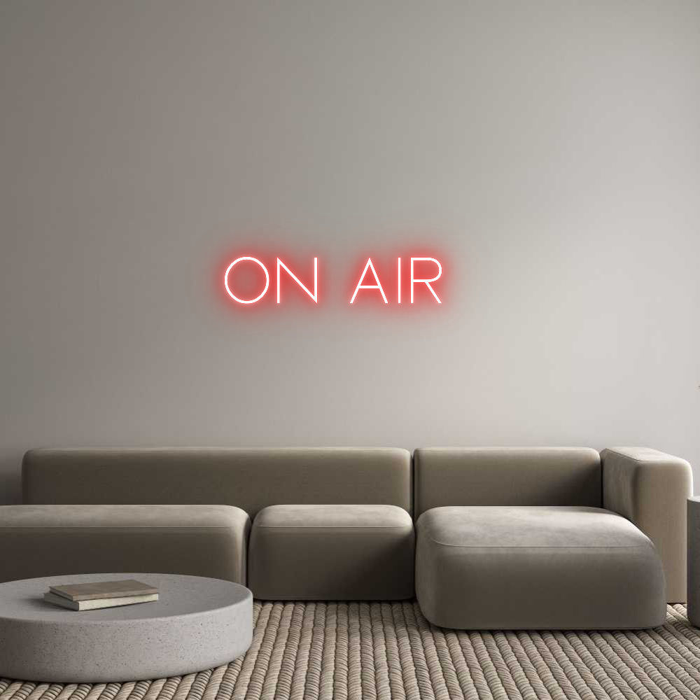 Custom Neon Sign Online Editor ON AIR