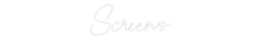 Custom Neon Sign Online Editor Screens