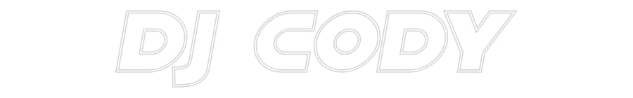 Custom Neon Sign Online Editor DJ CODY