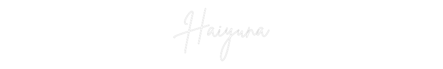 Custom Neon Sign Online Editor Haiyuna