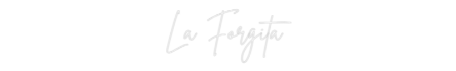 Custom Neon Sign Online Editor La Forgita