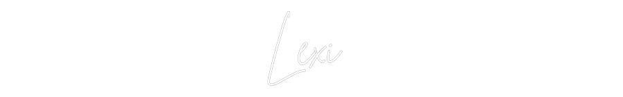 Custom Neon Sign Online Editor Lexi