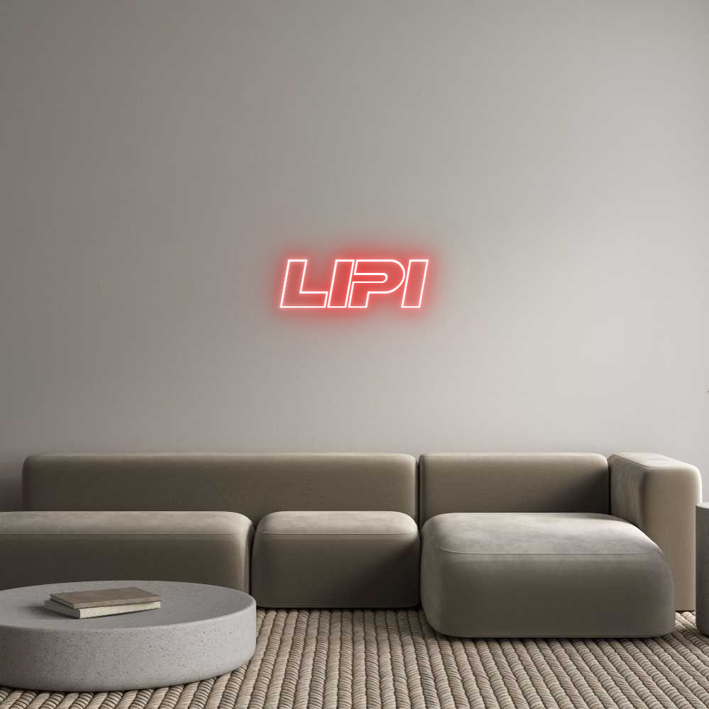 Custom Neon Sign Online Editor LIPI