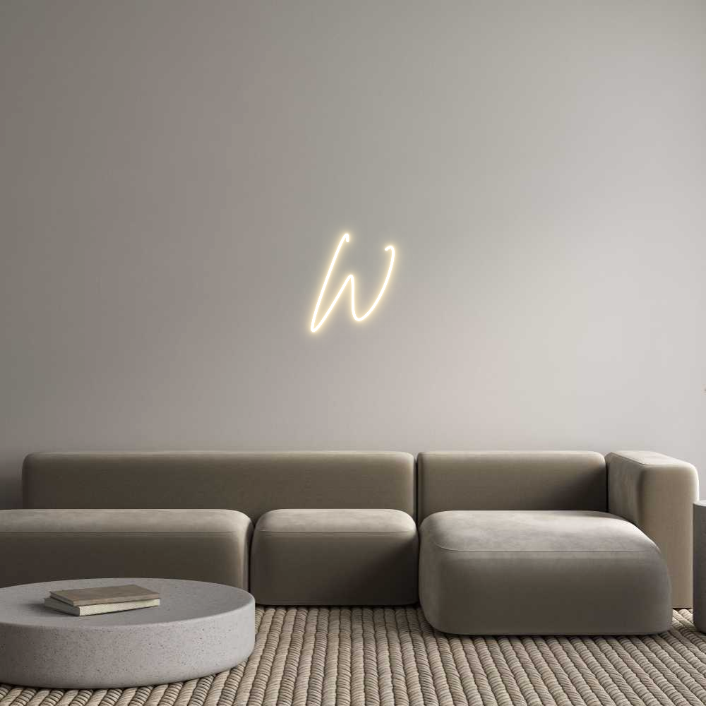Custom Neon Sign Online Editor W