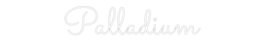 Custom Neon Sign Online Editor Palladium
