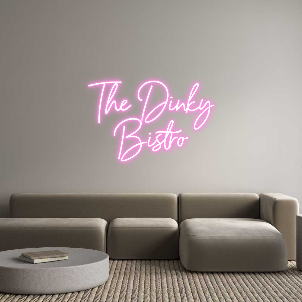 Custom Neon Sign Online Editor The Dinky
Bi...
