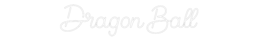 Custom Neon Sign Online Editor Dragon Ball