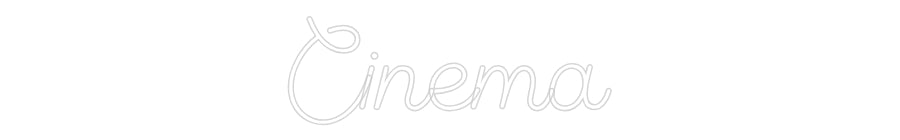 Custom Neon Sign Online Editor Cinema