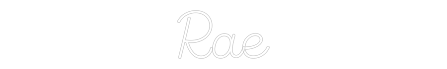 Custom Neon Sign Online Editor Rae