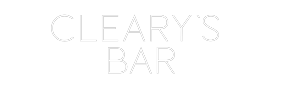 Custom Neon Sign Online Editor Cleary's
Bar