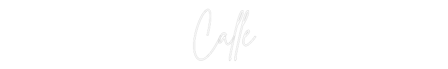 Custom Neon Sign Online Editor Calle