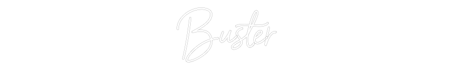 Custom Neon Sign Online Editor Buster
