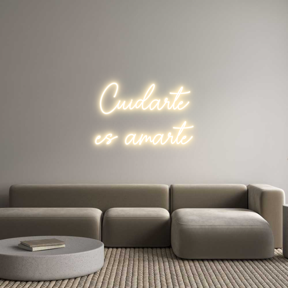 Custom Neon Sign Online Editor Cuidarte
es ...