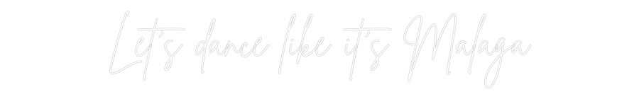 Custom Neon Sign Online Editor Let’s dance l...
