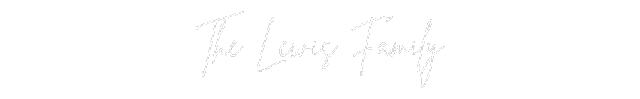 Custom Neon Sign Online Editor The Lewis Fam...