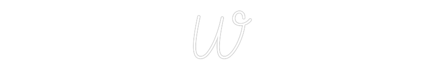 Custom Neon Sign Online Editor W