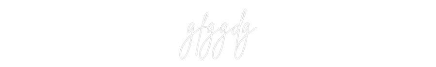 Custom Neon Sign Online Editor gfggdg