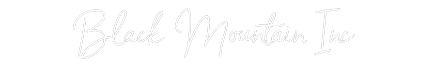 Custom Neon Sign Online Editor Black Mountai...