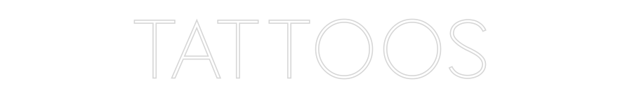 Custom Neon Sign Online Editor tattoos