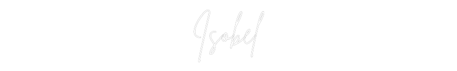 Custom Neon Sign Online Editor Isobel