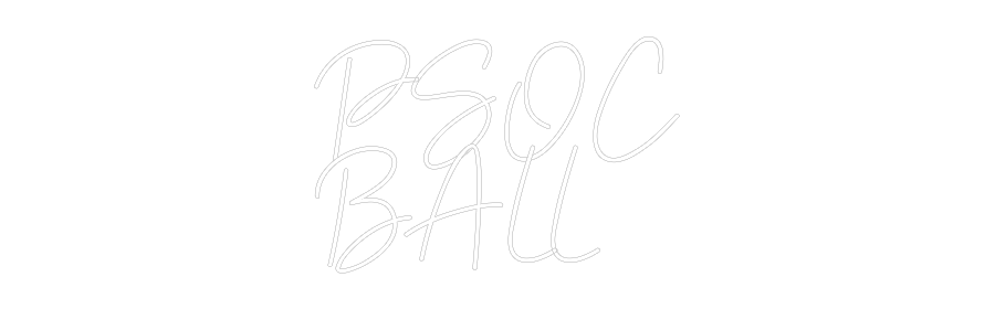 Custom Neon Sign Online Editor PSOC
BALL