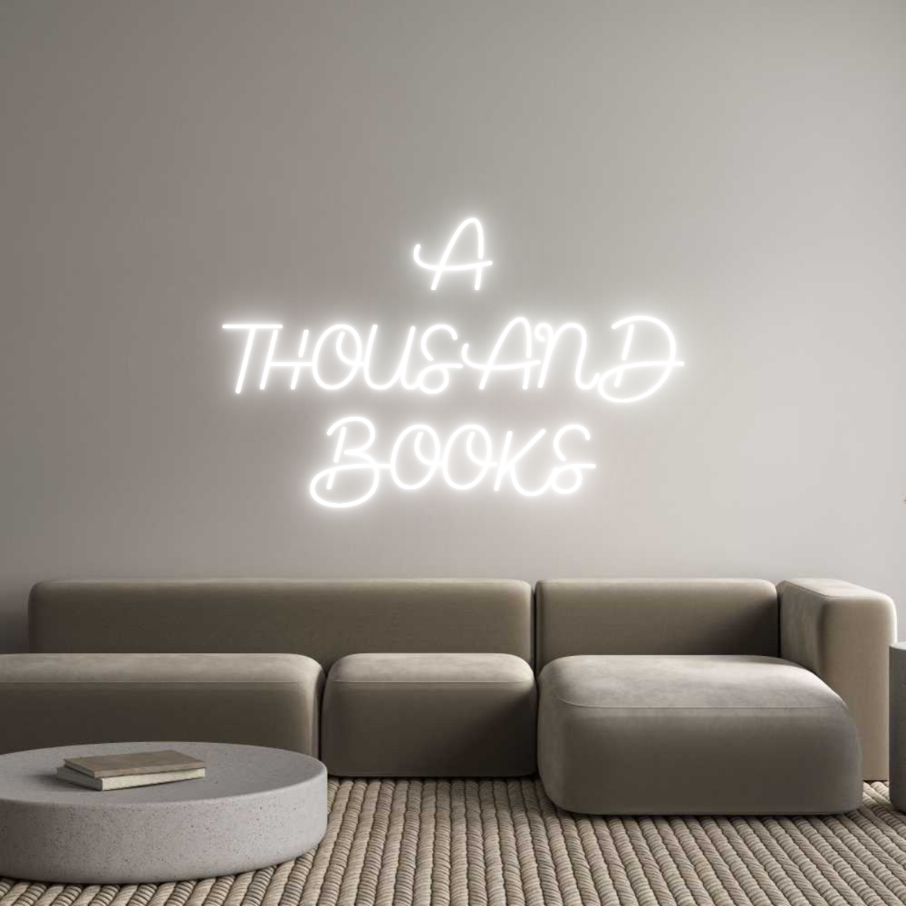 Custom Neon Sign Online Editor A
THOUSAND
...