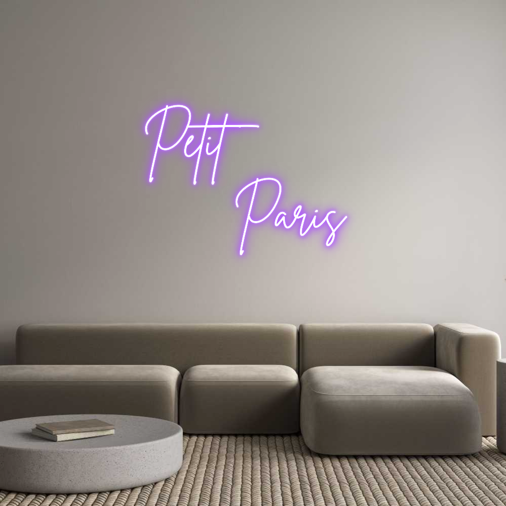 Custom Neon Sign Online Editor Petit
...