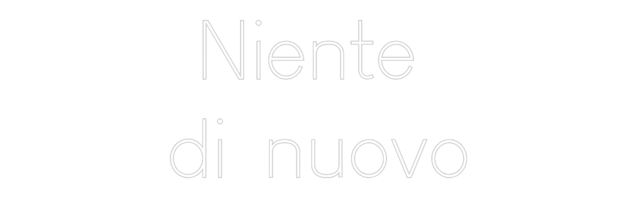 Custom Neon Sign Online Editor Niente
di ...