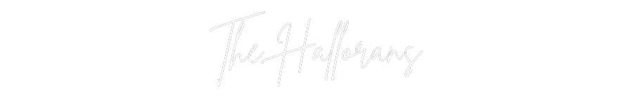 Custom Neon Sign Online Editor The Hallorans