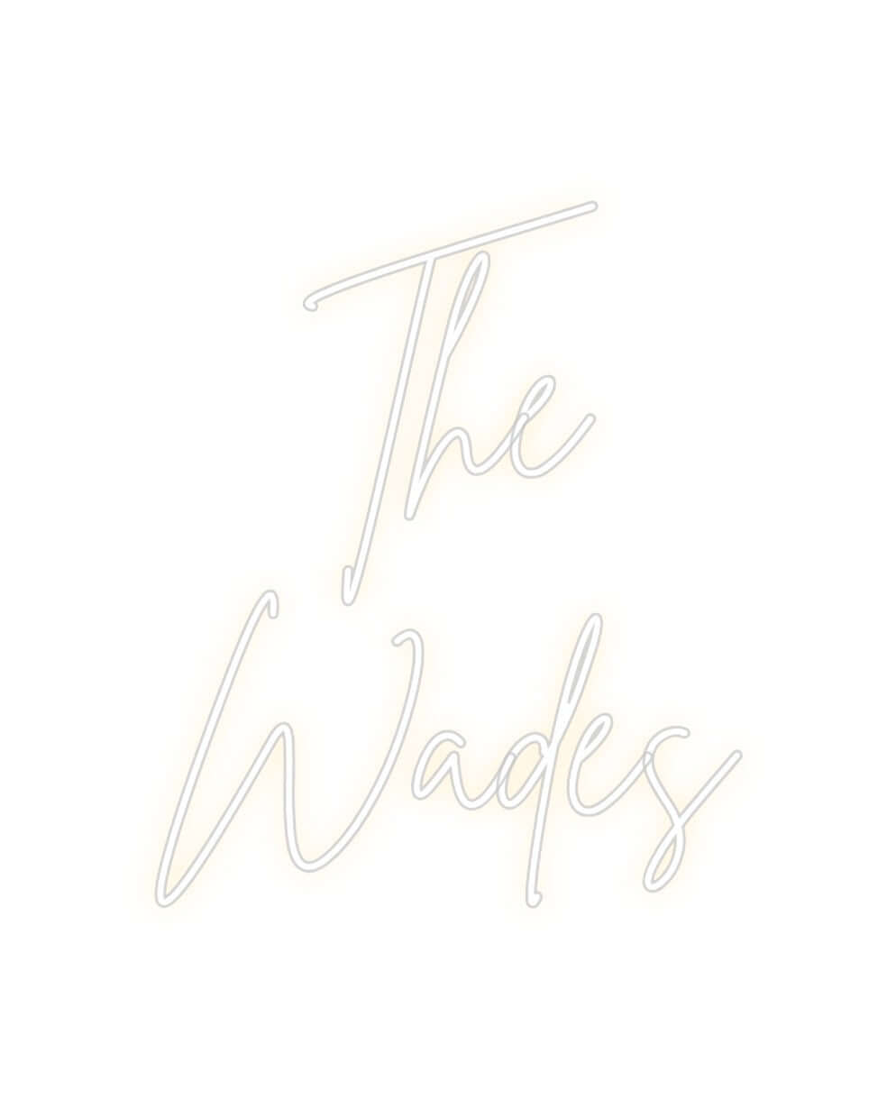 Custom Neon Sign Online Editor The
Wades