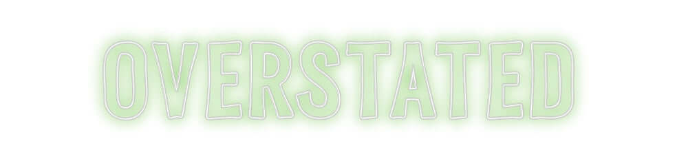 Custom Neon Sign Online Editor OVERSTATED