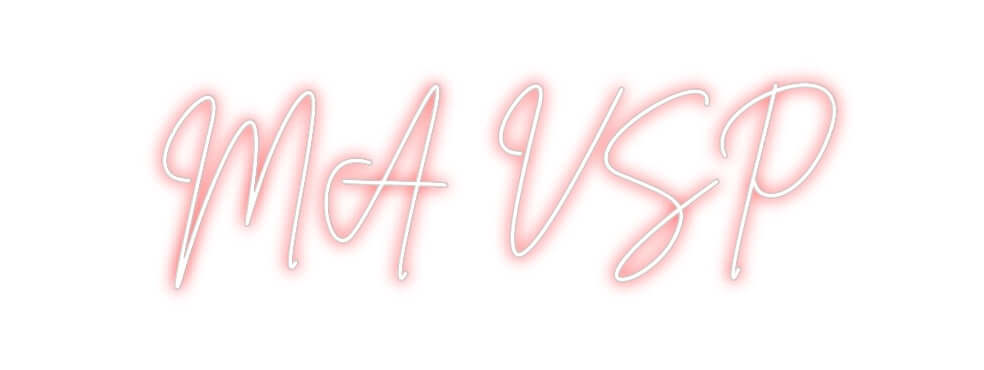 Custom Neon Sign Online Editor MA VSP
