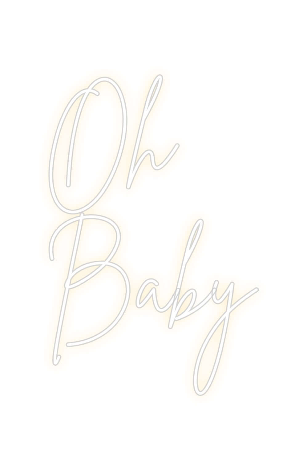 Custom Neon Sign Online Editor Oh
Baby