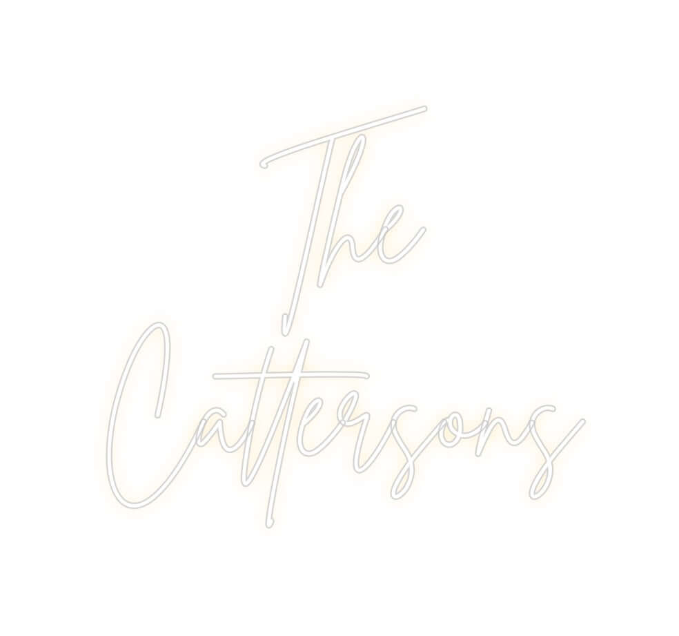 Custom Neon Sign Online Editor The
Cattersons
