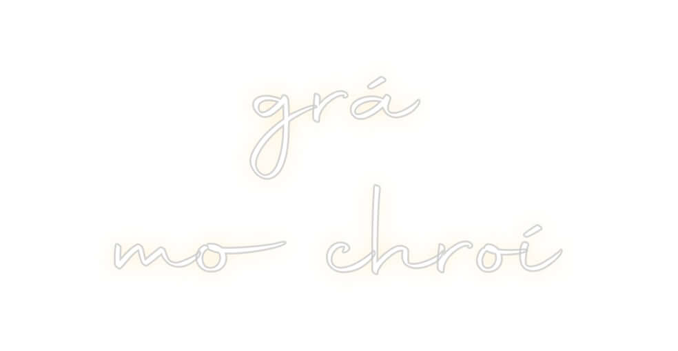 Custom Neon Sign Online Editor grá
mo chro...