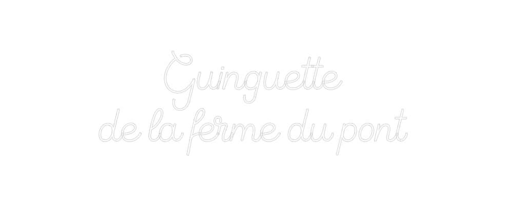 Custom Neon Sign Online Editor Guinguette
...