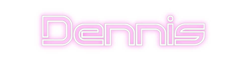 Custom Neon Sign Online Editor Dennis