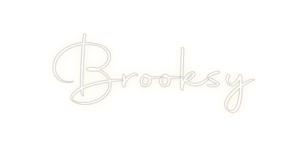 Custom Neon Sign Online Editor Brooksy