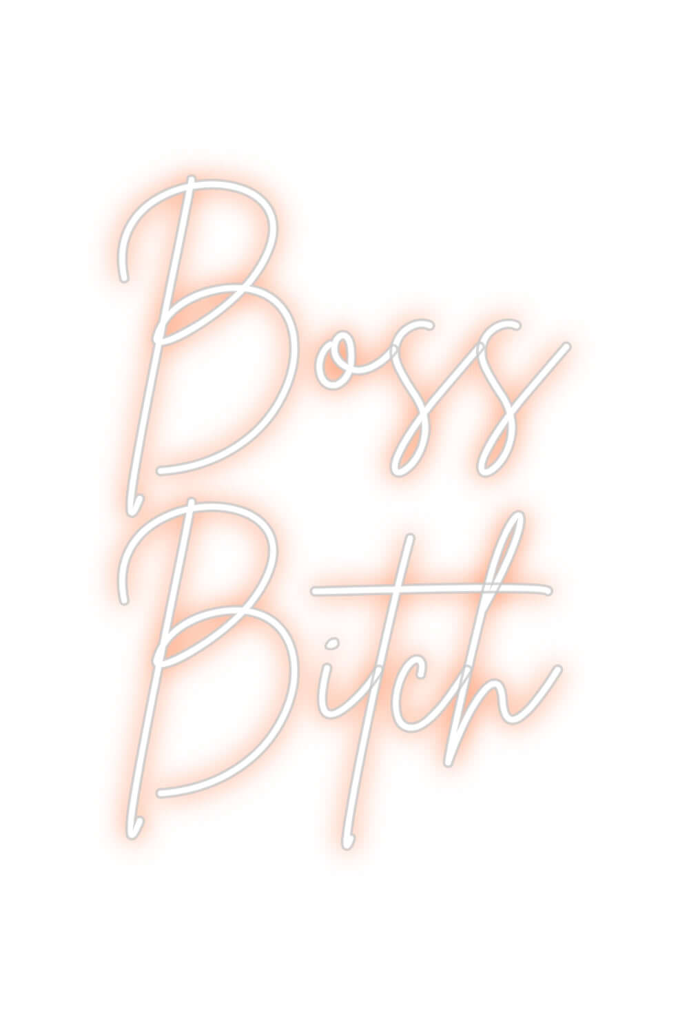 Custom Neon Sign Online Editor Boss
Bitch