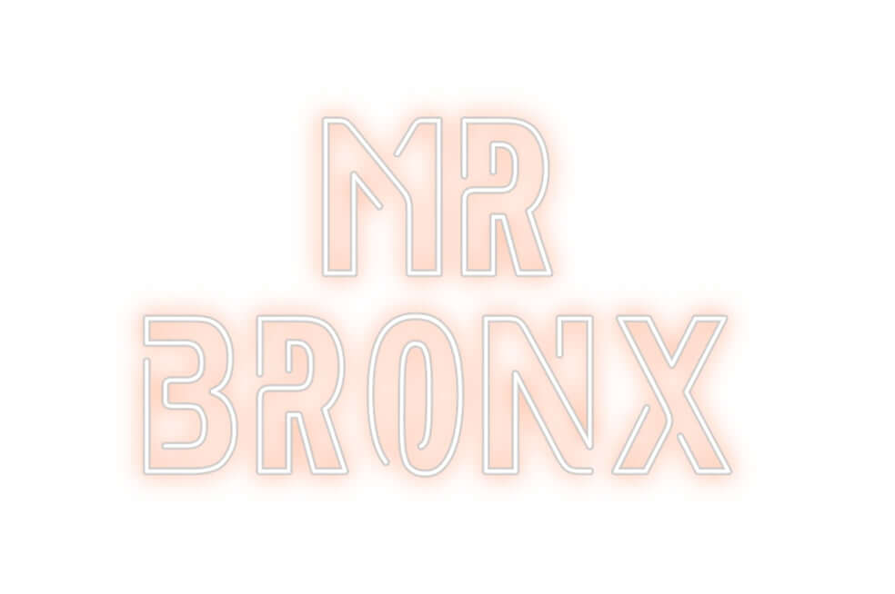 Custom Neon Sign Online Editor MR
BRONX