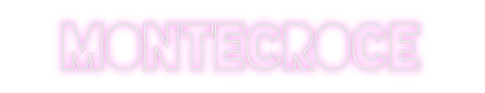 Custom Neon Sign Online Editor MONTECROCE