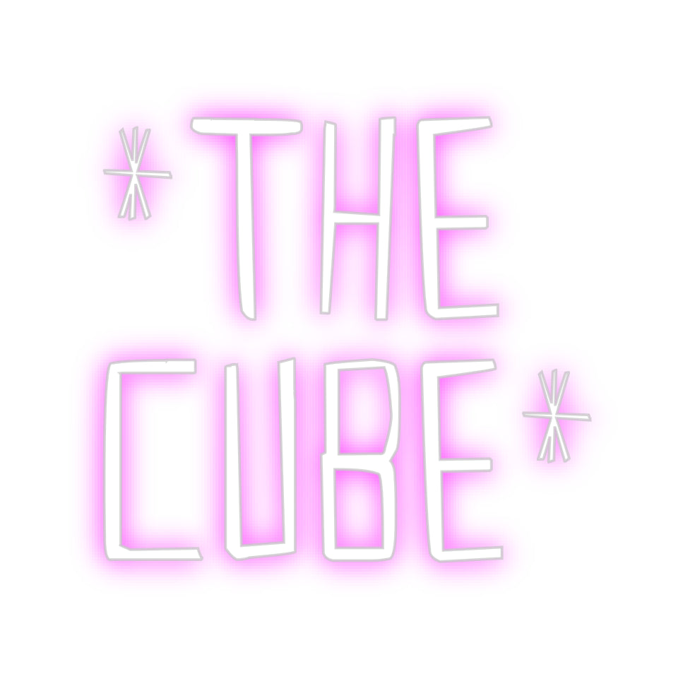 Custom Back Lit Neon Sign Online Editor *the
cube*