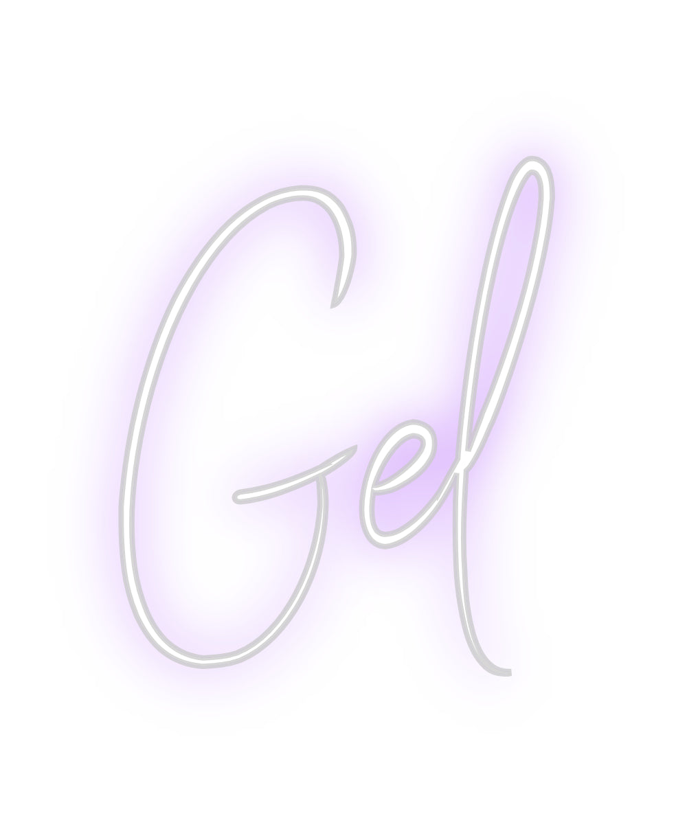 Custom Neon Sign Online Editor Gel