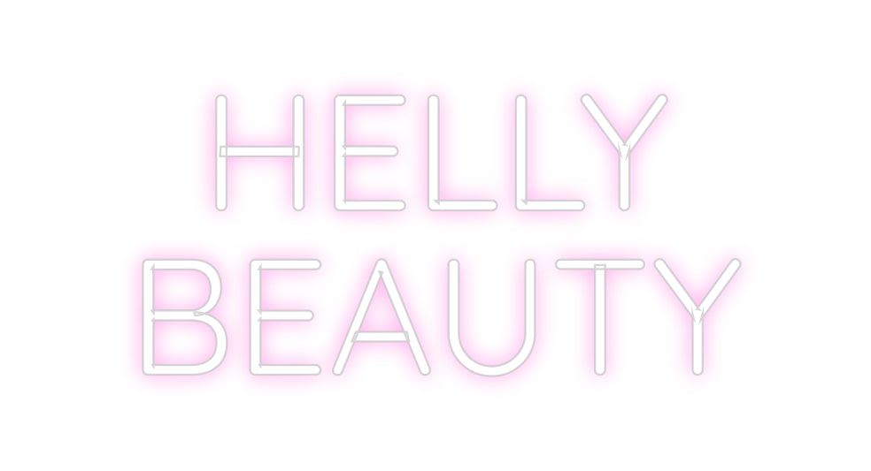 Custom Neon Sign Online Editor HELLY
BEAUTY